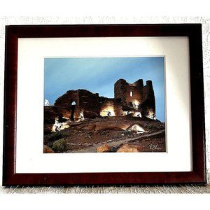 Robert Sheer "White Kokopelli" Single Exposure Photograph Signed Lim. Ed. Framed